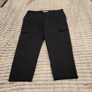 Navy blue The rail ankle cargo pants size 32, New without tags